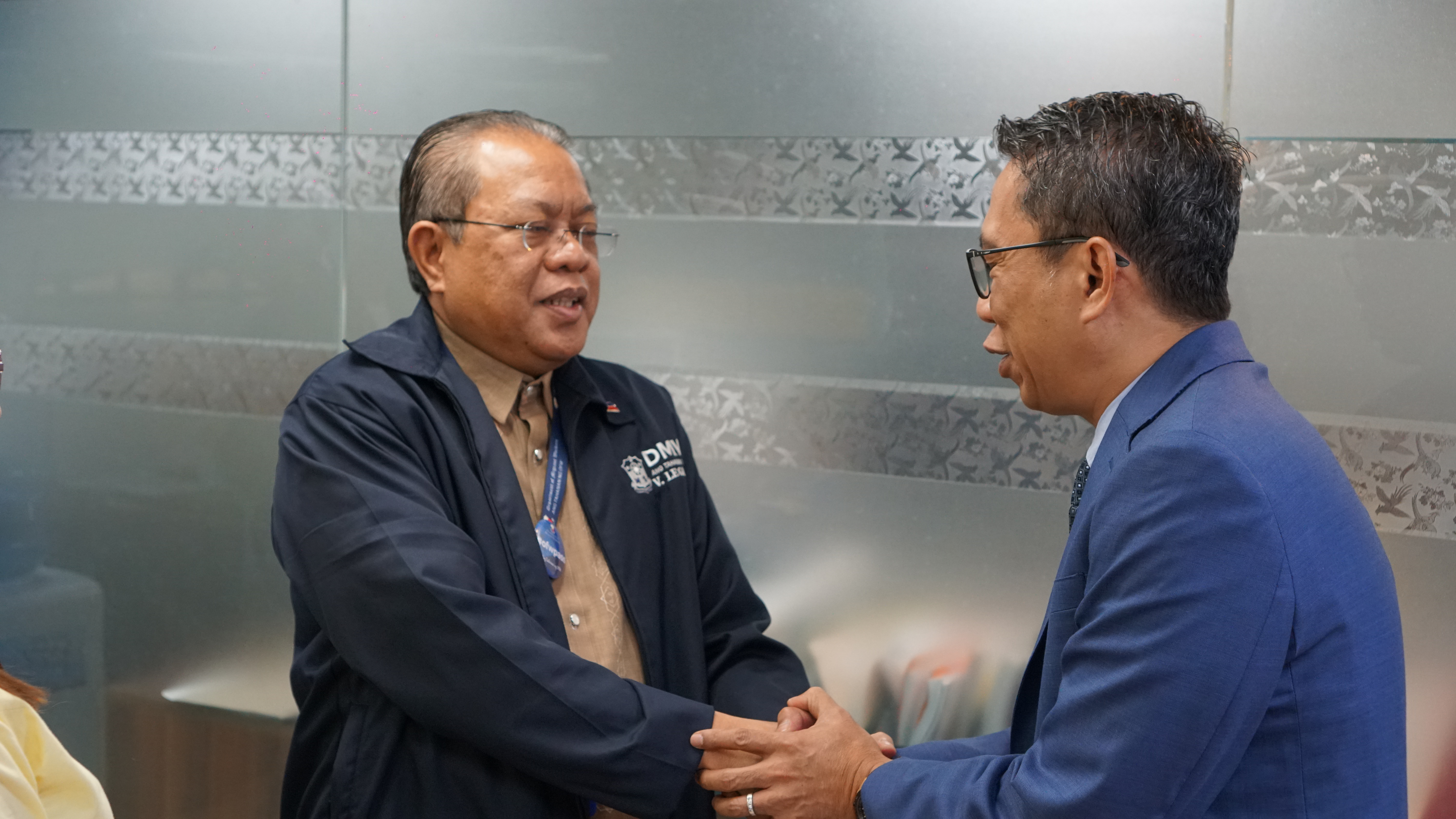 Handshake between business partners